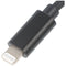 Ansmann USB-A naar Lightning - Data- en oplaadkabel 200 cm - 480 Mbit/s - Zwart