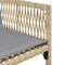 vidaXL - Tuinstoelen - 4 - st - met - kussens - poly - rattan - gemengd - beige