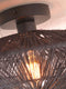 GOOD&MOJO Plafonniere Iguazu - Jute - Ø40cm -