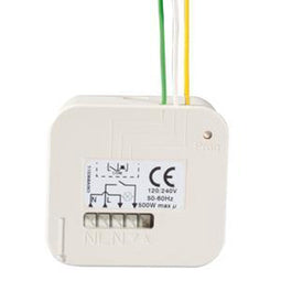 Somfy Inbouwontvanger RTS - Verlichting Aan/Uit - 500 W max - Wit