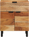 vidaXL - Nachtkastje - 50x33x60 - cm - Massief - Acaciahout