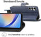 imoshion Samsung Galaxy A35 - Luxe Bookcase - 3 pasjes - Donkerblauw