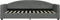 vidaXL - Slaapbank - 90x200 - cm - stof - donkergrijs