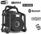 PerfectPro Powerplayer Bouwplaats Radio - FM - DAB+ - Bluetooth - USB - Lithiumaccu - Oplaadbaar - PP800L