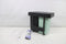 Brabantia Sort & Go Inbouw Prullenbak - 2 x 15 liter - Uittrekbaar - Jade Green en Dark Grey (2 stuks)