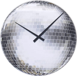 Disco wandklok zilver - NeXtime