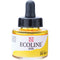 Talens - Ecoline waterverf flacon van 30 ml, citroengeel