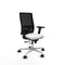 Piqueras y Crespo 2D086N0 - Bureaustoel - Verstelbare hoogte met armleuning - Wit