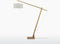 GOOD&MOJO Vloerlamp Montblanc - Bamboe/Naturel - 175x47x207cm - Scandinavisch,Bohemian - Staande lampen voor Woonkamer - Slaapkamer