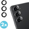 imoshion 2 Pack Camera lens protector| - Screenprotector Geschikt voor - |Samsung Galaxy S24| - |Zwart|