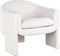 Richmond Fauteuil Charmaine white furry (Himalaya 900 white furry)