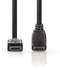 Nedis CVGP34210BK15 - High Speed HDMI-kabel met ethernet - 150cm - Zwart