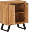 vidaXL - Dressoir - met - 2 - deuren - 55x36x72 - cm - massief - acaciahout