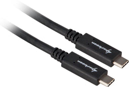 Sharkoon 4044951021192 - USB-C Kabel - 0,5 m - Zwart
