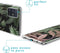 iMoshion Hoesje Geschikt voor Samsung Galaxy A51 Hoesje Siliconen - iMoshion Design hoesje - Groen / Roze / Dark Jungle
