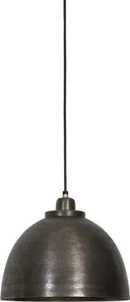 Light & Living Hanglamp KYLIE - donker ruw nikkel - M