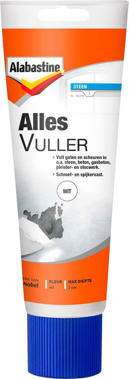 Alabastine Allesvuller - Wit - 330 gram