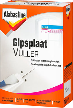 Alabastine gipsplaatvuller poeder - 750 gram