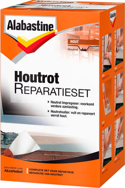 Alabastine Houtrotvuller set - 500 gram