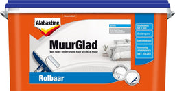 Alabastine Muurglad - Rolbaar - 10L
