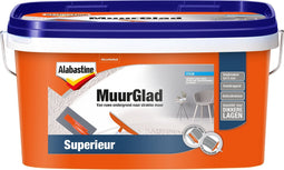 Alabastine - MuurGlad Superieur - Wit - 5 L