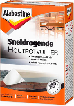 Alabastine Sneldrogende Houtrotvuller (2K) - 465 gram