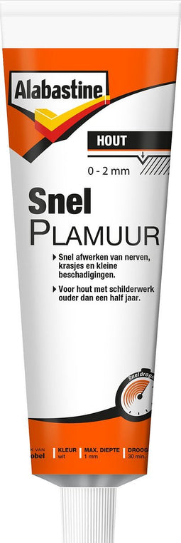 Alabastine Snelplamuur - Tube - 125 ml