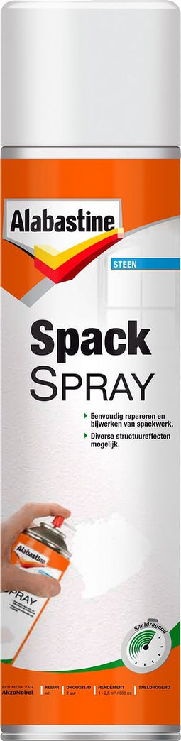Alabastine - Spackspray - Wit - 300 ML