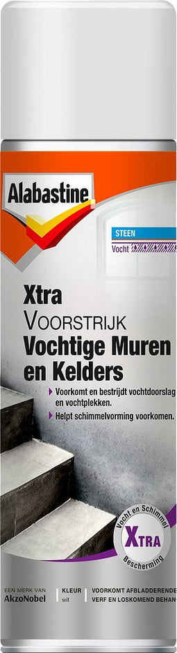 Alabastine Voorstijk Vocht.Muren Spray 500Ml