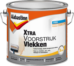 Alabastine Xtra Voorstrijk Vlekken - Wit - 2,5 liter