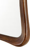 Alamos spiegel 100 cm - hout roodbruin