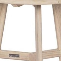 Alan bijzettafel dia. 60x43 cm aged teak finish