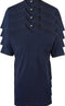 ALAN RED Vermont T-Shirts - V-Hals - Navy - Maat: S (4 PACK)