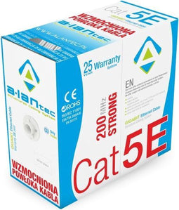 Alantec KIU5STR305 netwerkkabel Grijs 305 m Cat5e U/UTP (UTP)