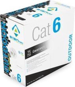 Alantec KIU6OUTZ305 netwerkkabel 305 m Cat6 U/UTP (UTP) Zwart