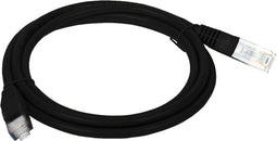 Alantec KKU5CZA3 netwerkkabel 3 m Cat5e U/UTP (UTP) Zwart