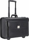 Alassio pilotenkoffer - SILVANA - leer - zwart - JU-92705