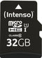 Intenso microSD kaart UHS-I Premium - 32GB - Class 10 UHS Class 1 - Leessnelheid 90MB/s
