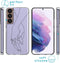 iMoshion Hoesje Geschikt voor Samsung Galaxy S22 Hoesje Siliconen - iMoshion Design hoesje - Transparant / Holding Hands