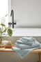 Byrklund Gastendoek Bath Basics PP Zeeblauw 2x 30x50