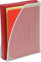 Alba tijdschriftenhouder in mesh metaal, wit
