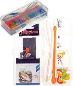Albatros forel starter set - Hengelset - Visset - Hengel 210cm - Molen 1000FD - Nylon vislijn diameter 18.0mm en lengte 150m - Inclusief Forel Sbirolino kit - Forel