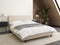 ALBI - Tweepersoonsbed - Beige - 140 x 200 cm - Polyester