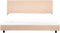 ALBI - Tweepersoonsbed - Beige - 180 x 200 cm - Bouclé