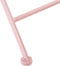 ALBINIA - Tuinstoel set van 2 - Roze - Metaal