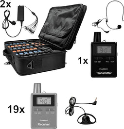 Albrecht ATT/ATR400 20er 29970.S20 Tourguide systeem Set van 20 stuks