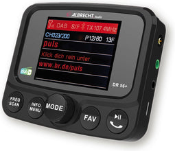 Albrecht.Audio DR 56+ DAB+ Autoradio adapter met bluetooth