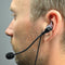 Albrecht HS-02K in ear headset voor Kenwood portofoons