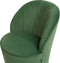 ALBY - Fauteuil - Groen - Fluweel