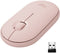 Logitech Pebble M350 - Draadloze muis - Stil klikken en scollen - Roze